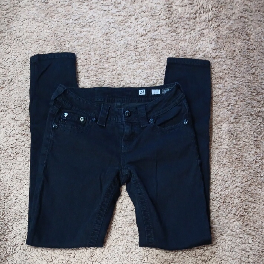 Miss Me Women's Classic Black Skinny Jeans